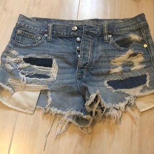 American Eagle High Rise shorts